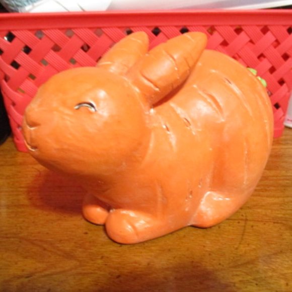 Carrot Bunny Ornament - Picture 1 of 3